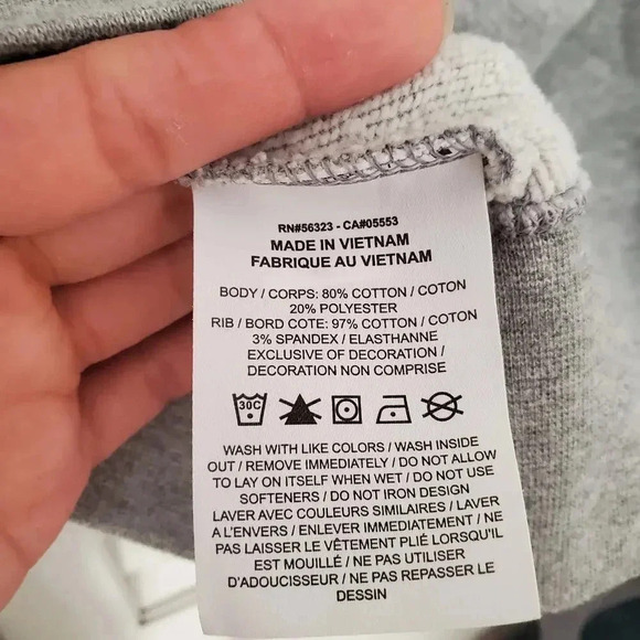 Nike Women's Plus Size Sportswear Fleece Crewneck Sweatshirt Gray Size  L - Picture 7 of 7